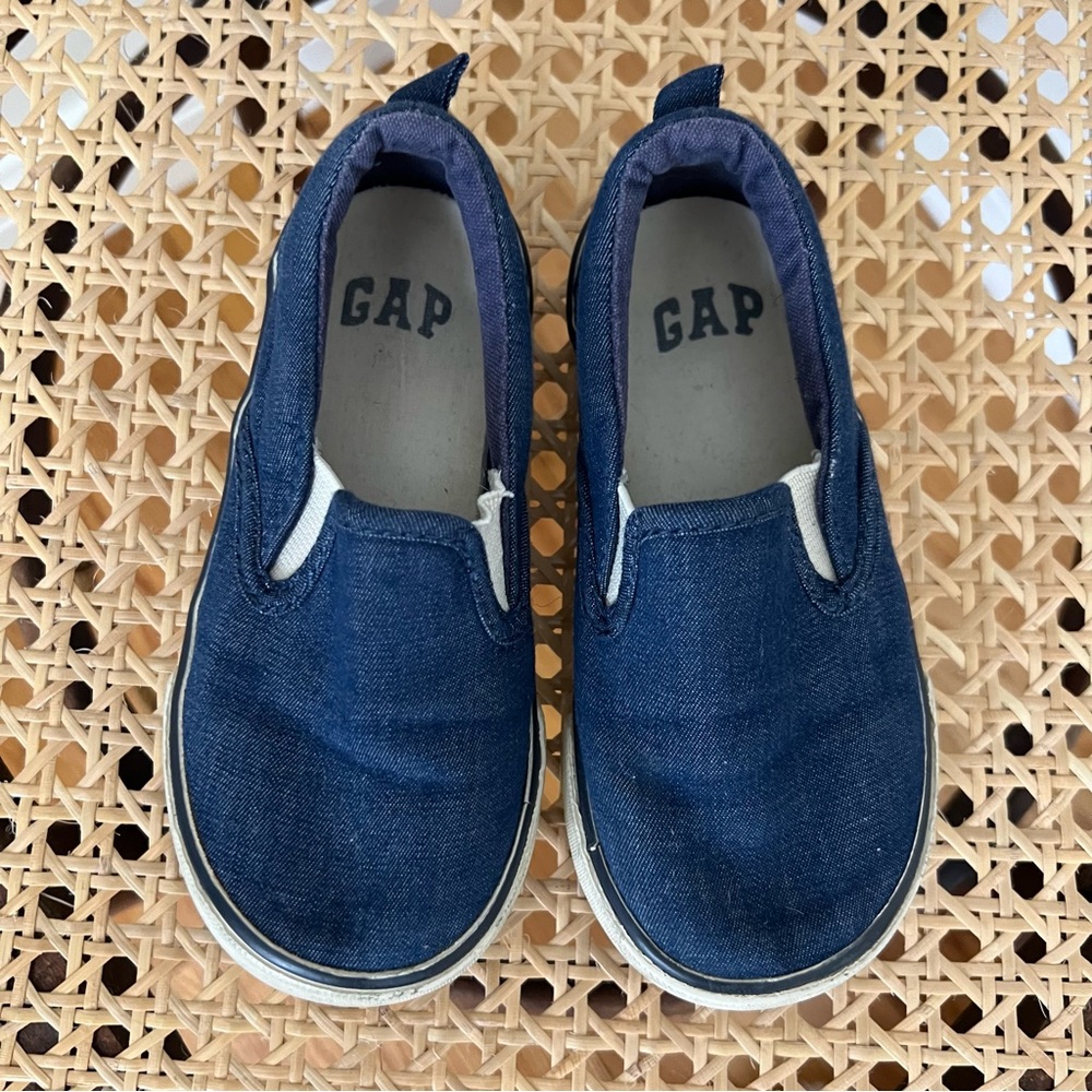 Baby GAP Blue Denim Slip-on Loafer Shoes
